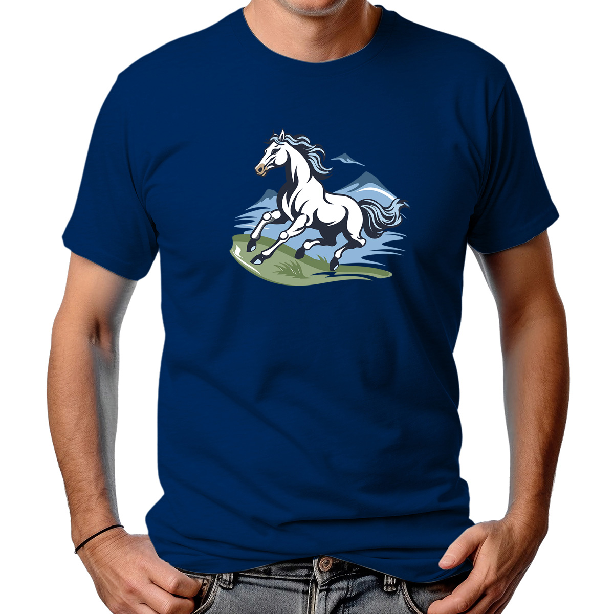 CAMISETA MASCULINA FREE WILD HORSE 2