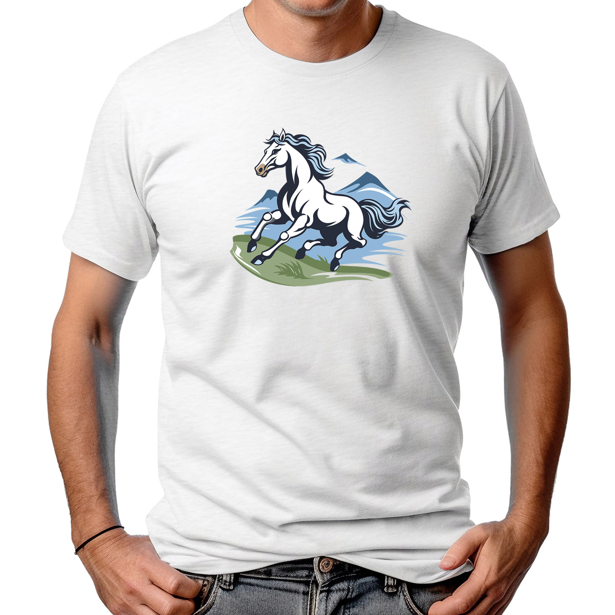CAMISETA MASCULINA FREE WILD HORSE 2