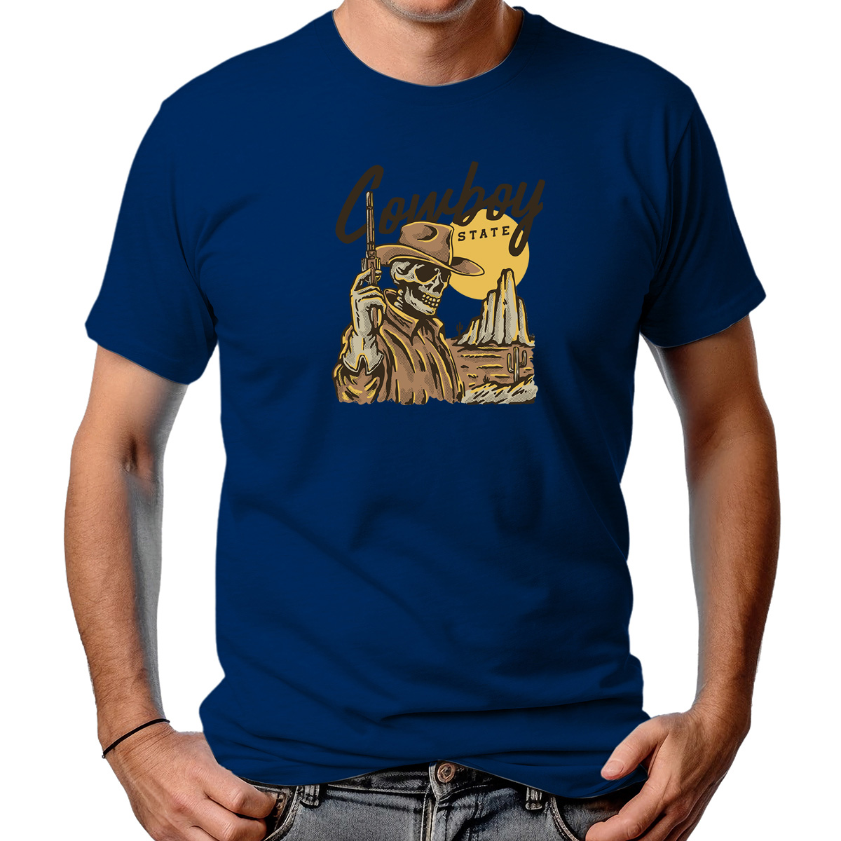CAMISETA MASCULINA COWBOY STATE SHERIFF
