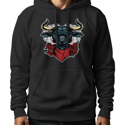 MOLETOM MASCULINO SMOKING ANGRY BULL