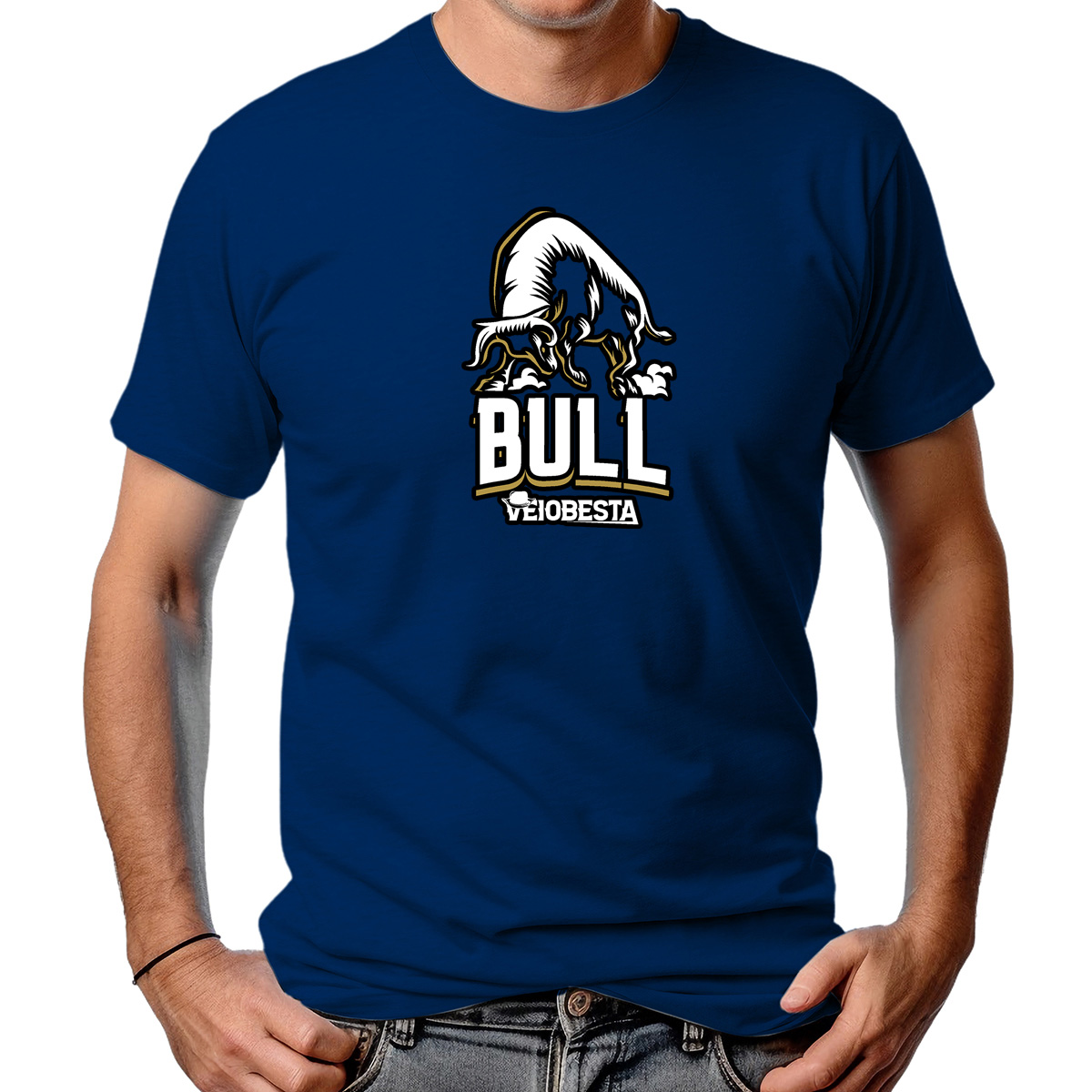 CAMISETA MASCULINA THE BULL VEIOBESTA