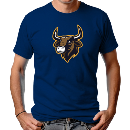 CAMISETA MASCULINA BROWN BULL HEAD