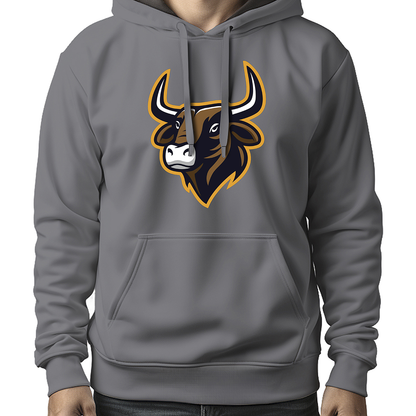 MOLETOM MASCULINO BROWN BULL HEAD