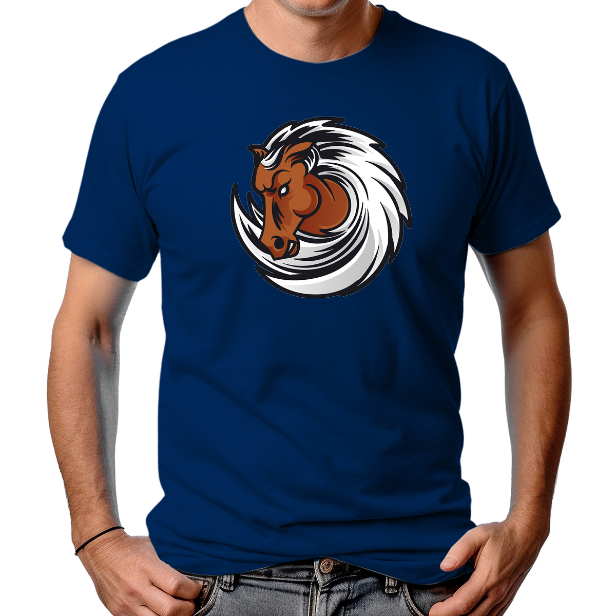 CAMISETA MASCULINA ANGRY HORSE