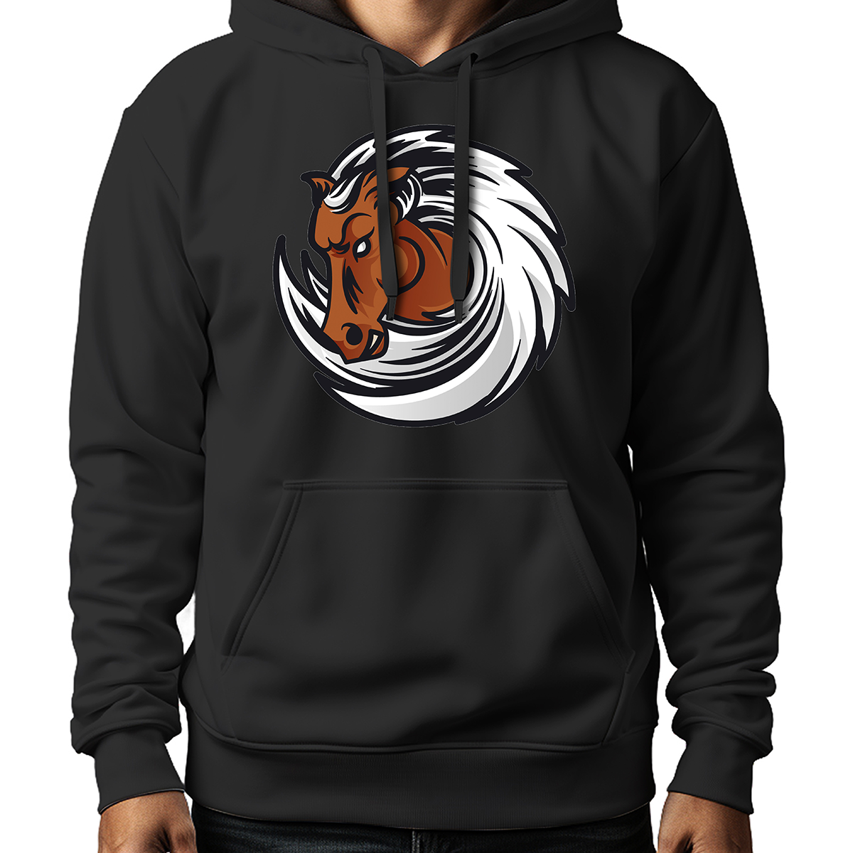 MOLETOM MASCULINO ANGRY HORSE