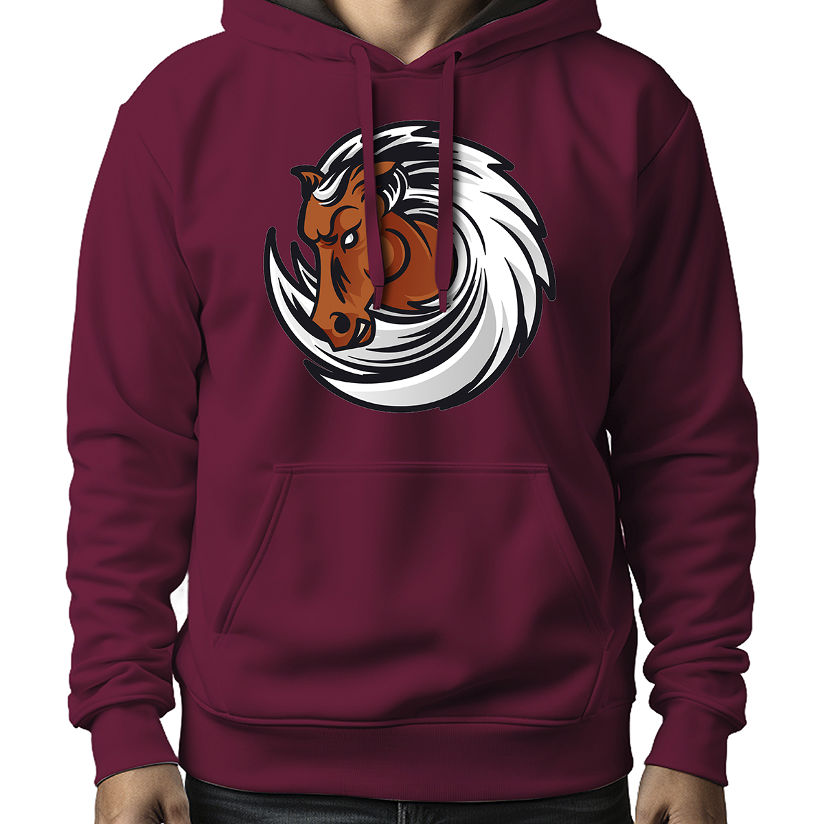 MOLETOM MASCULINO ANGRY HORSE