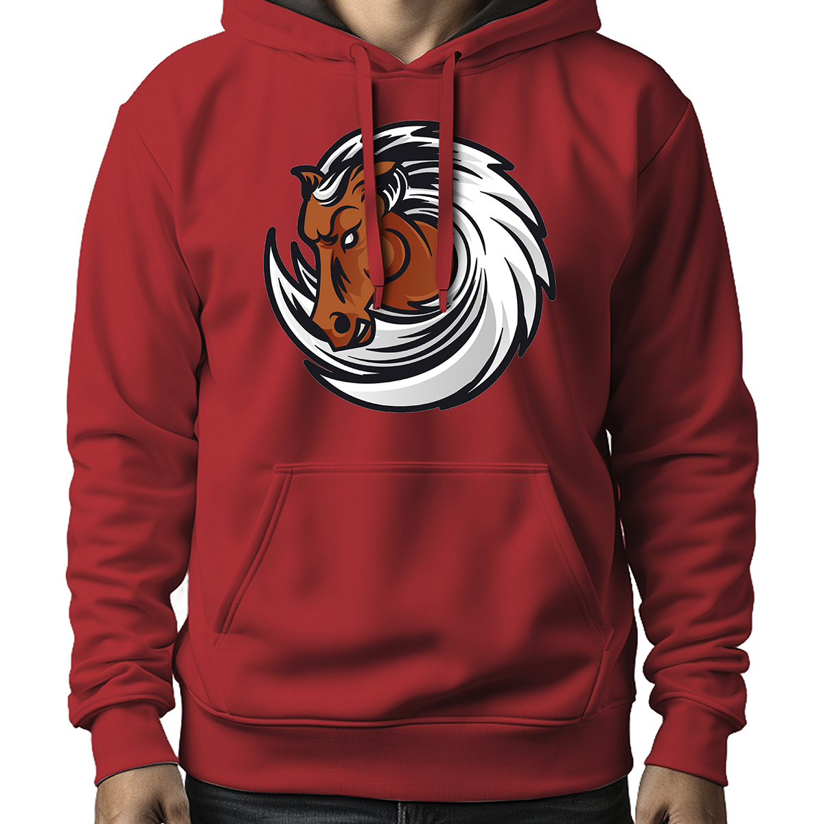 MOLETOM MASCULINO ANGRY HORSE