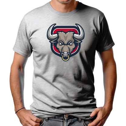 CAMISETA MASCULINA ANGRY HAIRY BULL