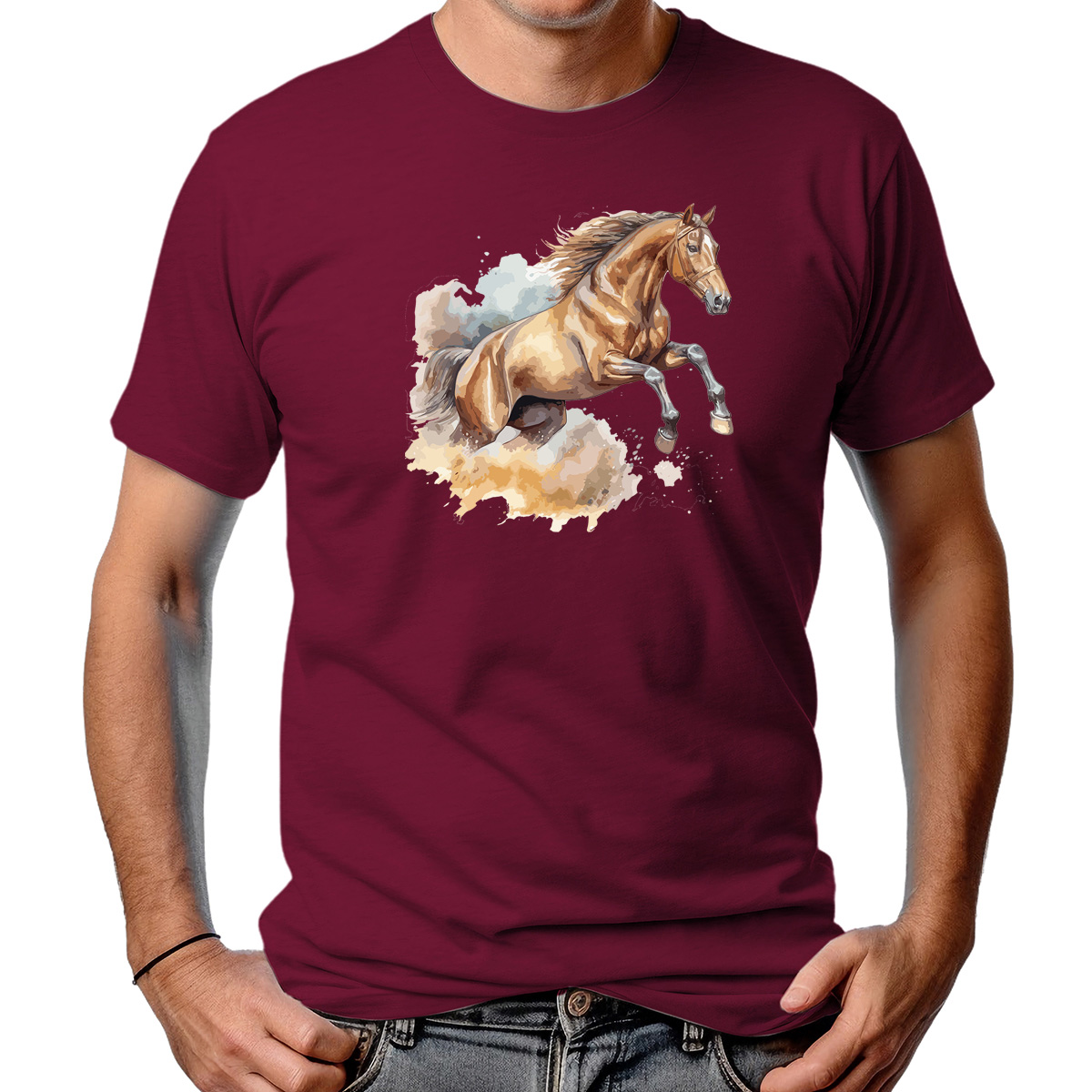 CAMISETA MASCULINA FREE WILD HORSE 2