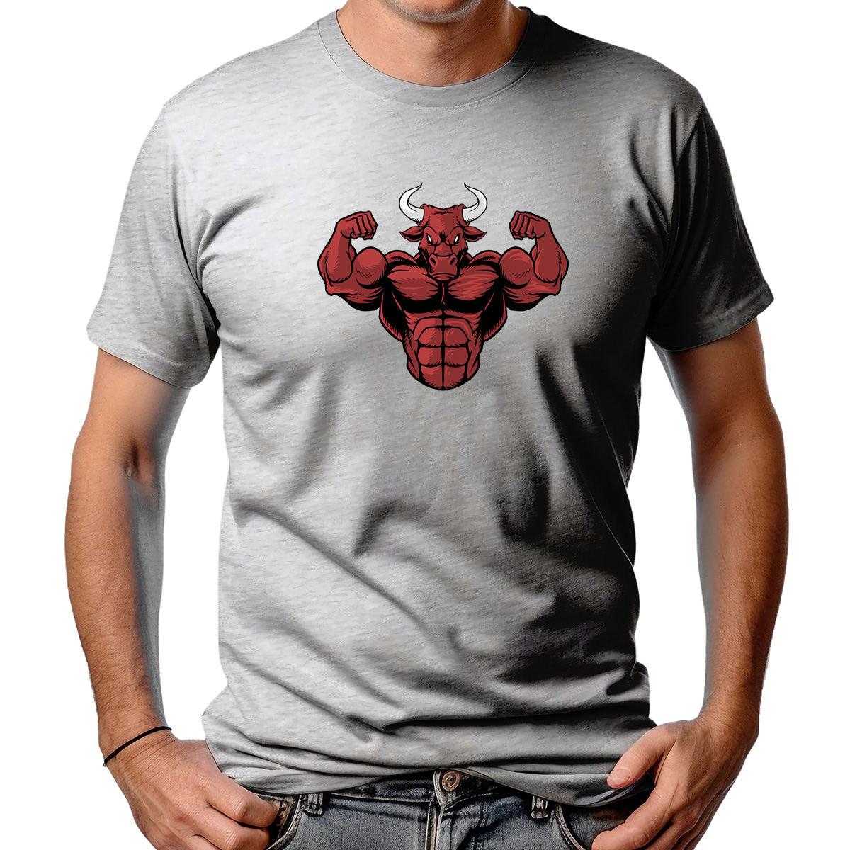 CAMISETA MASCULINA STRONG RED BULL