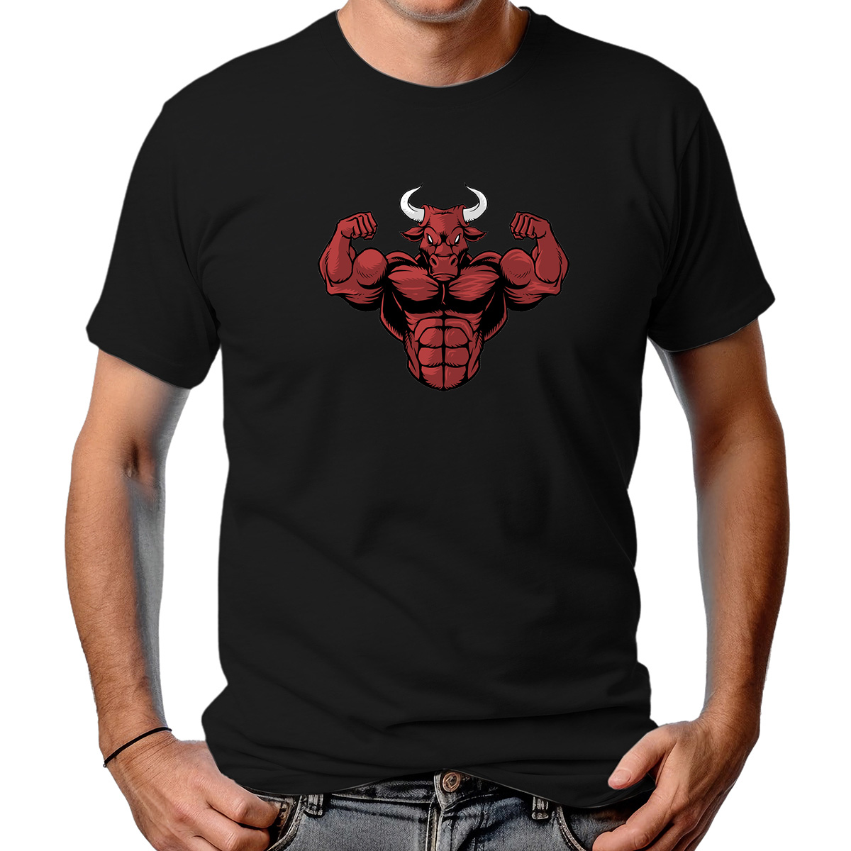 CAMISETA MASCULINA STRONG RED BULL