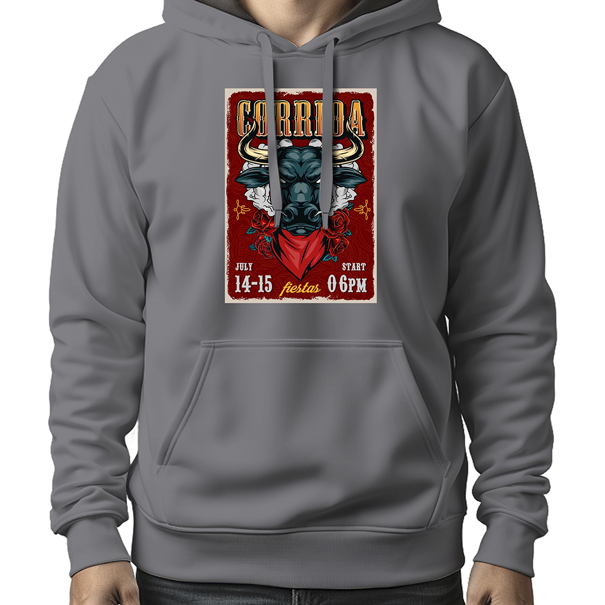 MOLETOM MASCULINO CORRIDA DE TOURO