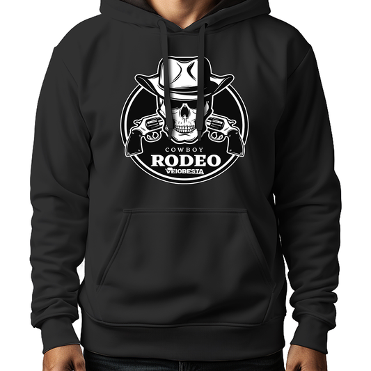MOLETOM MASCULINO COWBOY RODEO BLACK
