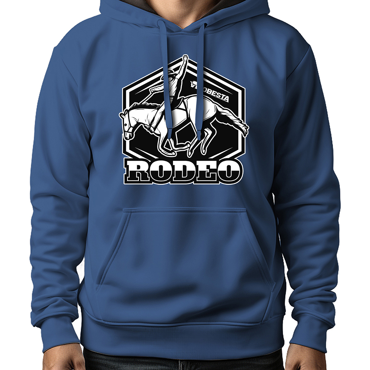 MOLETOM MASCULINO UNTAMED HORSE RODEO