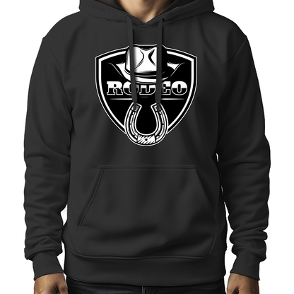 MOLETOM MASCULINO RODEO FERRADURA BLACK