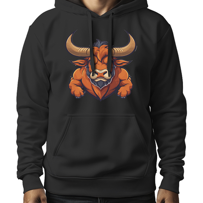 MOLETOM MASCULINO ORANGE BULL NEW