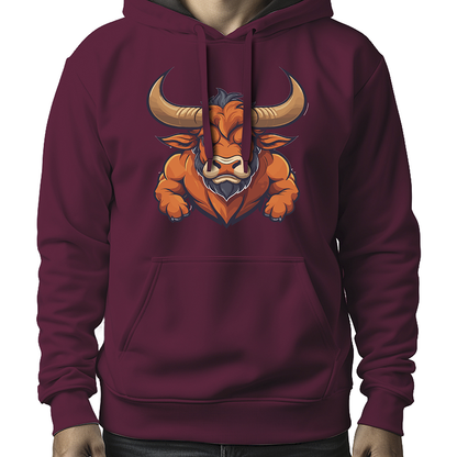 MOLETOM MASCULINO ORANGE BULL NEW