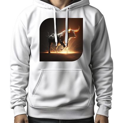 MOLETOM MASCULINO REALISTIC LIGHTNING BULL