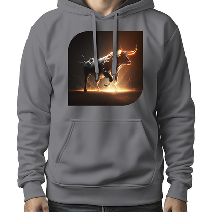 MOLETOM MASCULINO REALISTIC LIGHTNING BULL