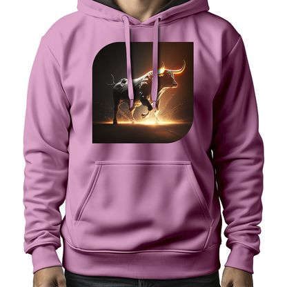 MOLETOM MASCULINO REALISTIC LIGHTNING BULL