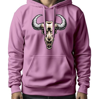 MOLETOM MASCULINO BIG HORNS SKULL