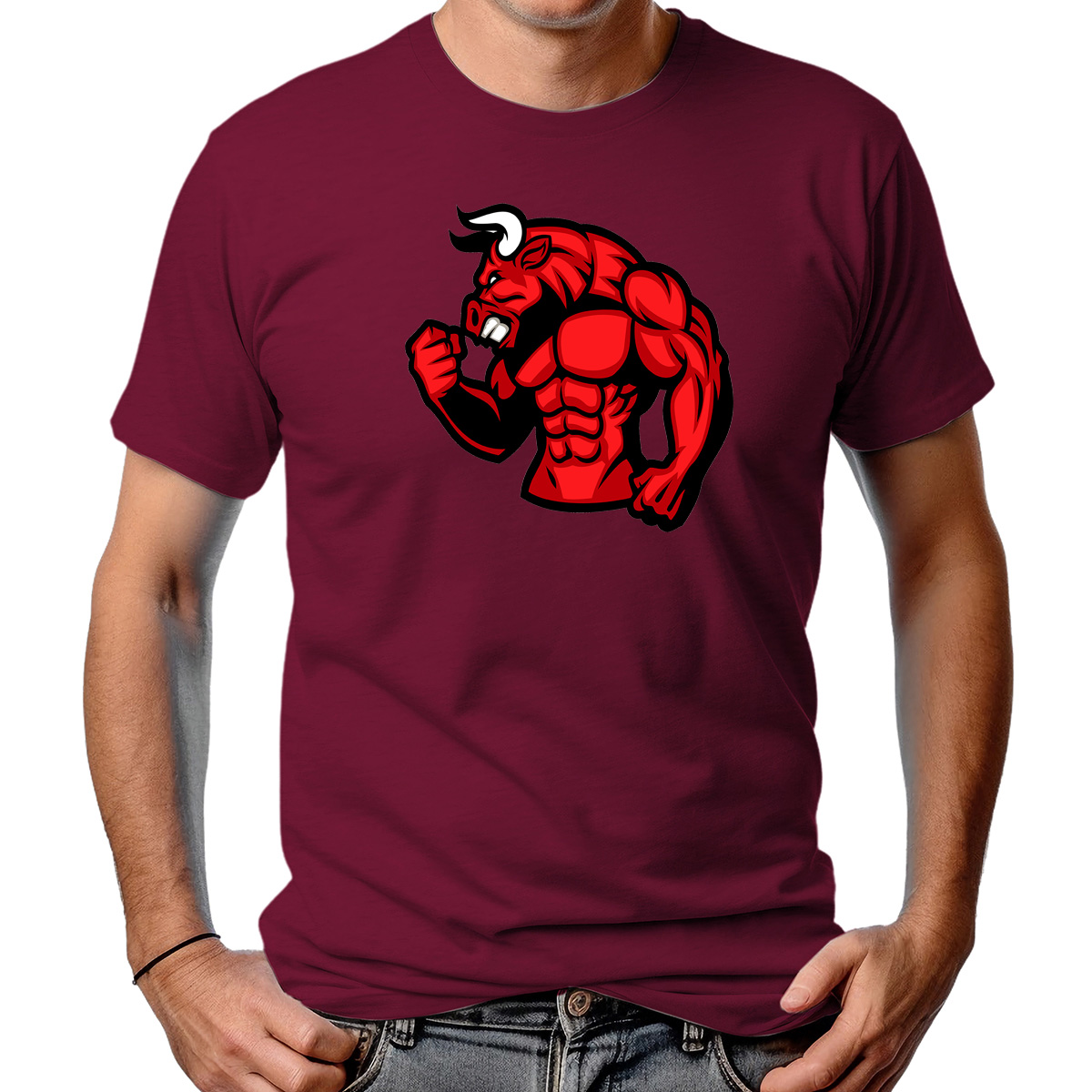 CAMISETA MASCULINA STRONG BULL 3