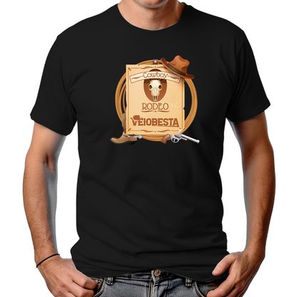 CAMISETA MASCULINA COWBOY RODEO STAND