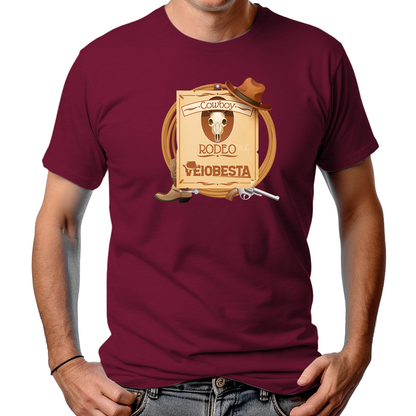 CAMISETA MASCULINA COWBOY RODEO STAND