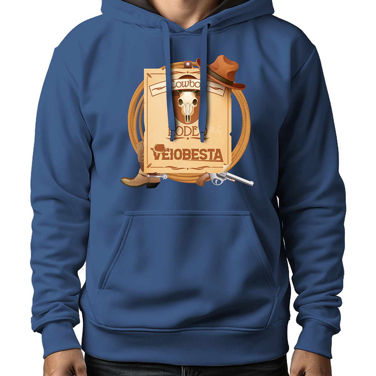MOLETOM MASCULINO COWBOY RODEO STAND