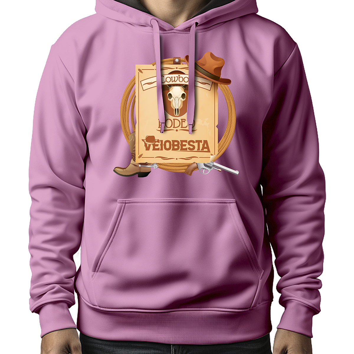 MOLETOM MASCULINO COWBOY RODEO STAND