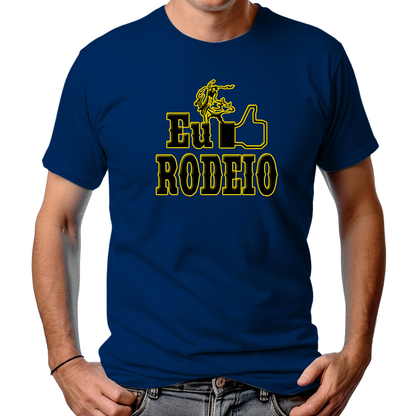 CAMISETA MASCULINA EU GOSTO DE RODEIO