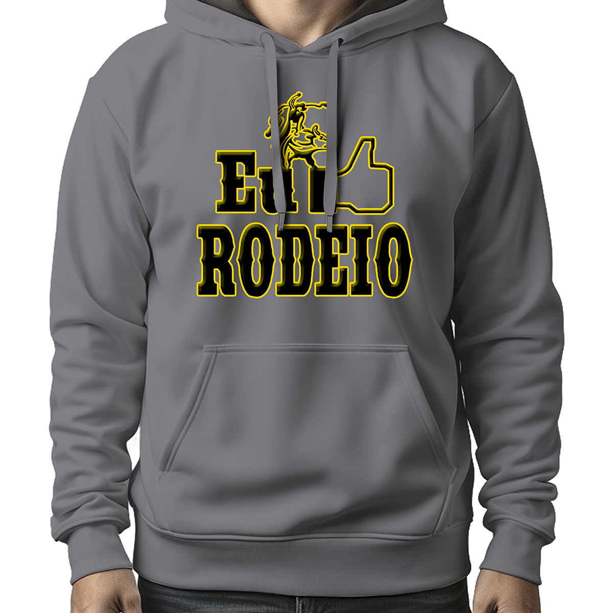 MOLETOM MASCULINO EU GOSTO DE RODEIO