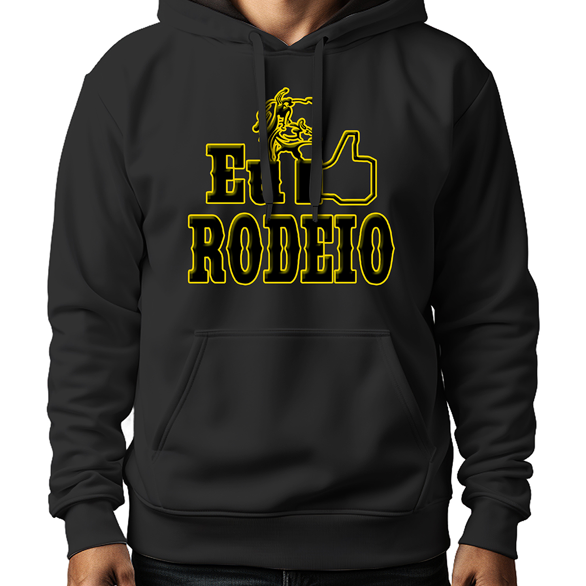 MOLETOM MASCULINO EU GOSTO DE RODEIO