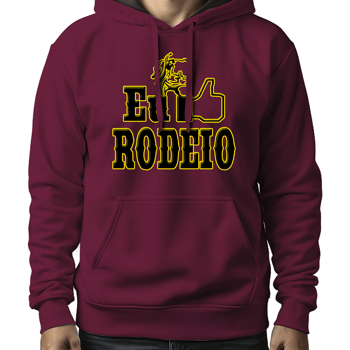 MOLETOM MASCULINO EU GOSTO DE RODEIO