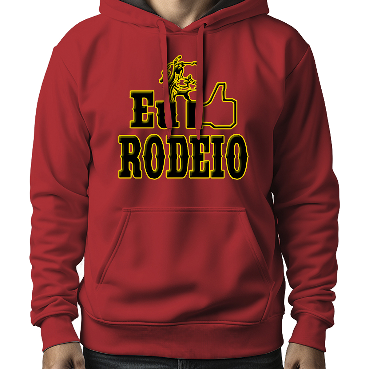 MOLETOM MASCULINO EU GOSTO DE RODEIO
