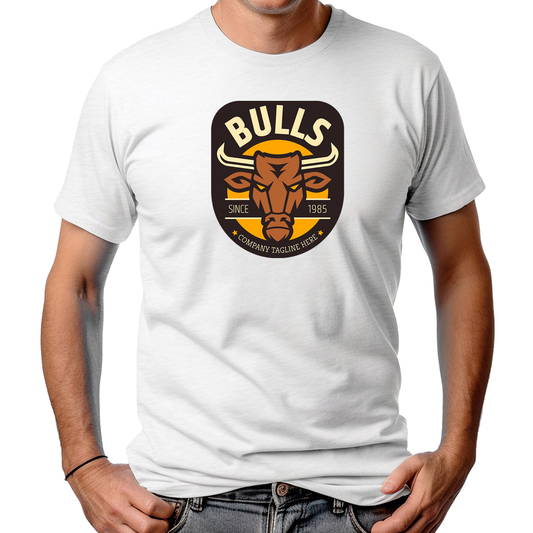 CAMISETA MASCULINA BULL SINCE 1985