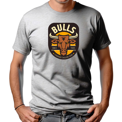 CAMISETA MASCULINA BULL SINCE 1985