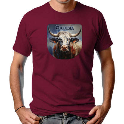 CAMISETA MASCULINA TOURO REAL VEIOBESTA