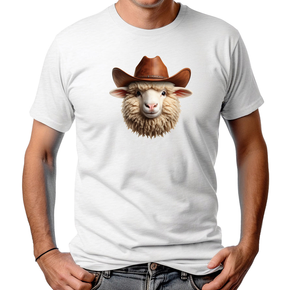 CAMISETA MASCULINA COUNTRY SHEEP