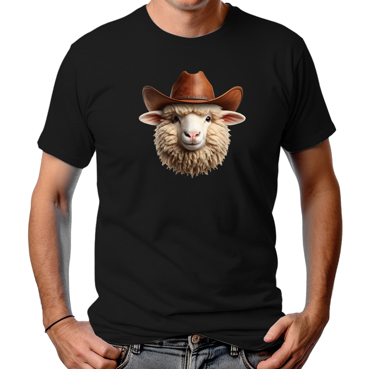 CAMISETA MASCULINA COUNTRY SHEEP