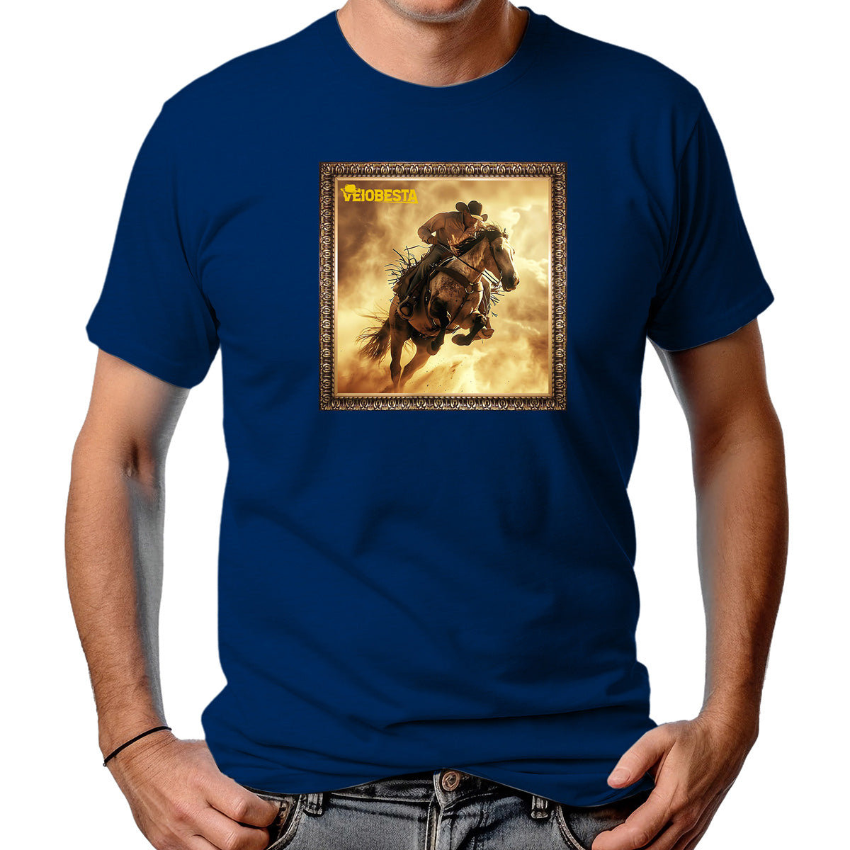 CAMISETA MASCULINA CAVALO DE GUERRA 2