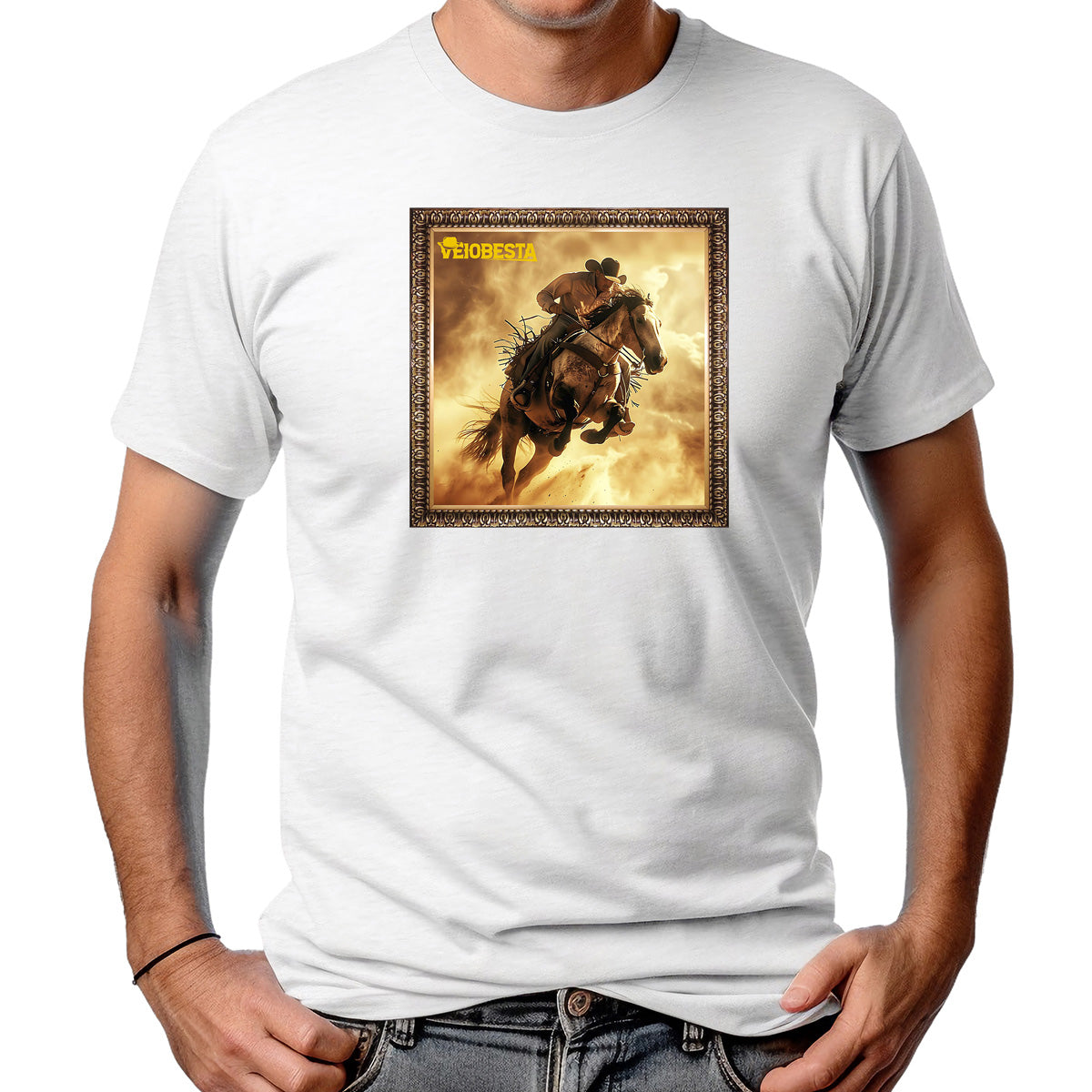 CAMISETA MASCULINA CAVALO DE GUERRA 2