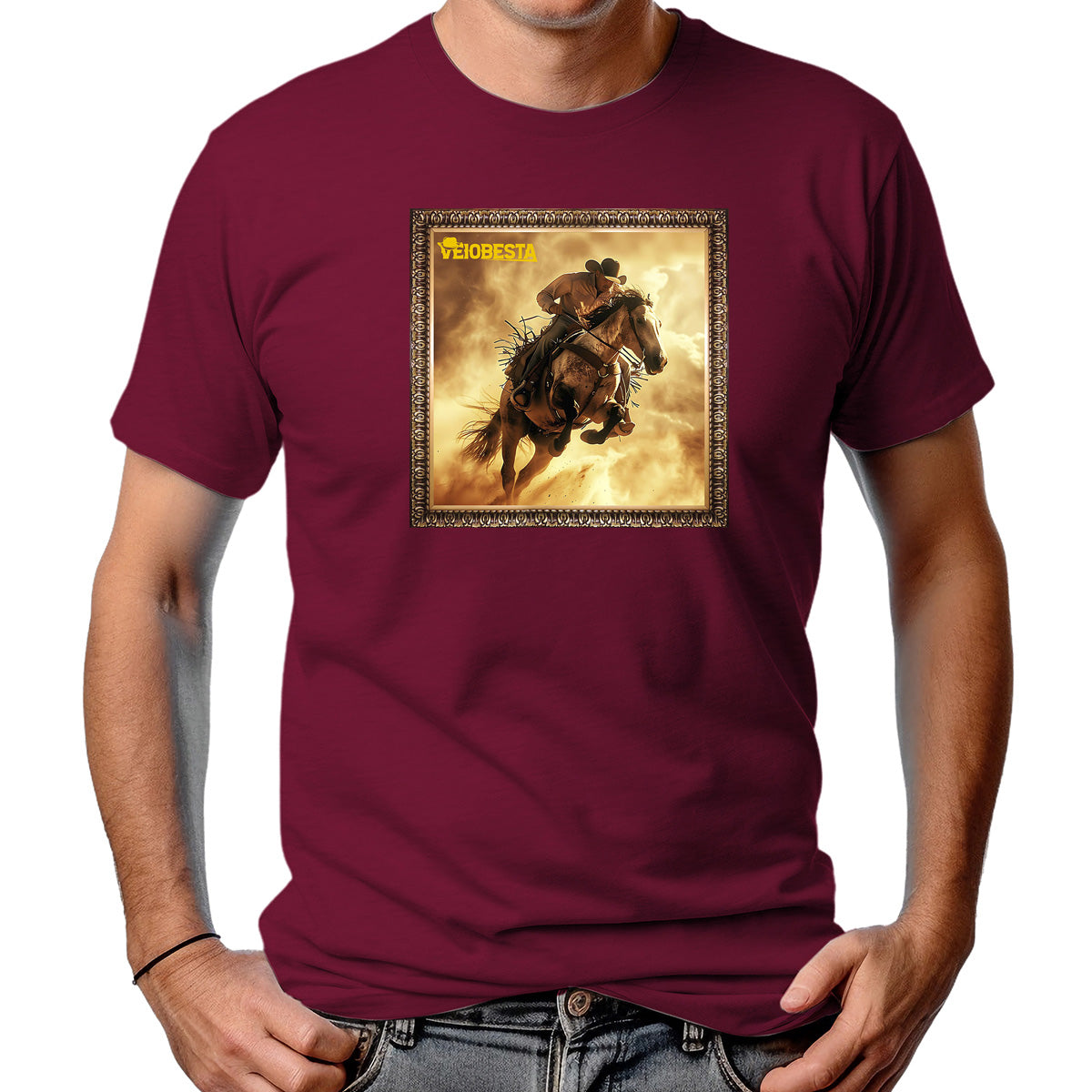 CAMISETA MASCULINA CAVALO DE GUERRA 2
