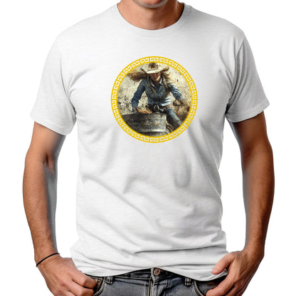 CAMISETA MASCULINA CAVALEIRA DE GUERRA
