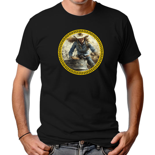 CAMISETA MASCULINA CAVALEIRA DE GUERRA