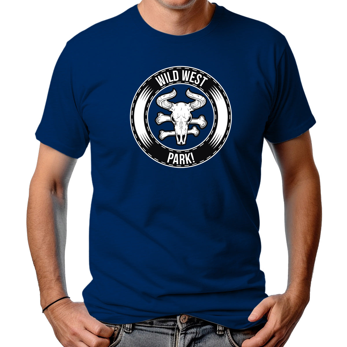 CAMISETA MASCULINA WILD WEST PARK