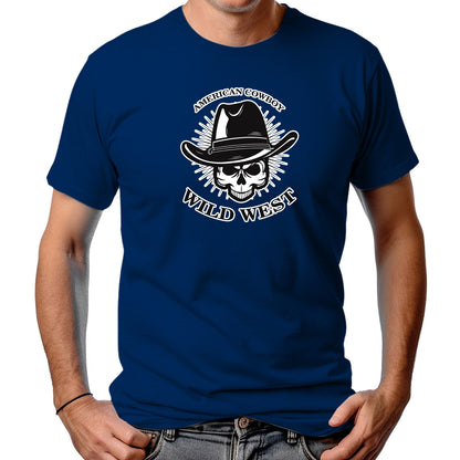 CAMISETA MASCULINA AMERICAN COWBOY WILD WEST