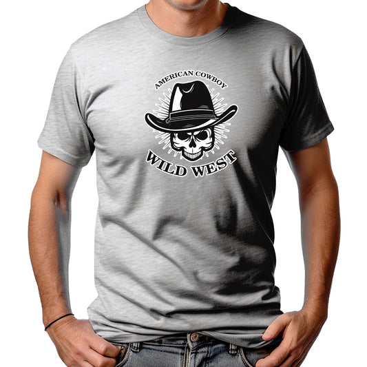 CAMISETA MASCULINA AMERICAN COWBOY WILD WEST