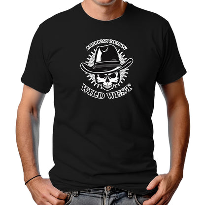 CAMISETA MASCULINA AMERICAN COWBOY WILD WEST