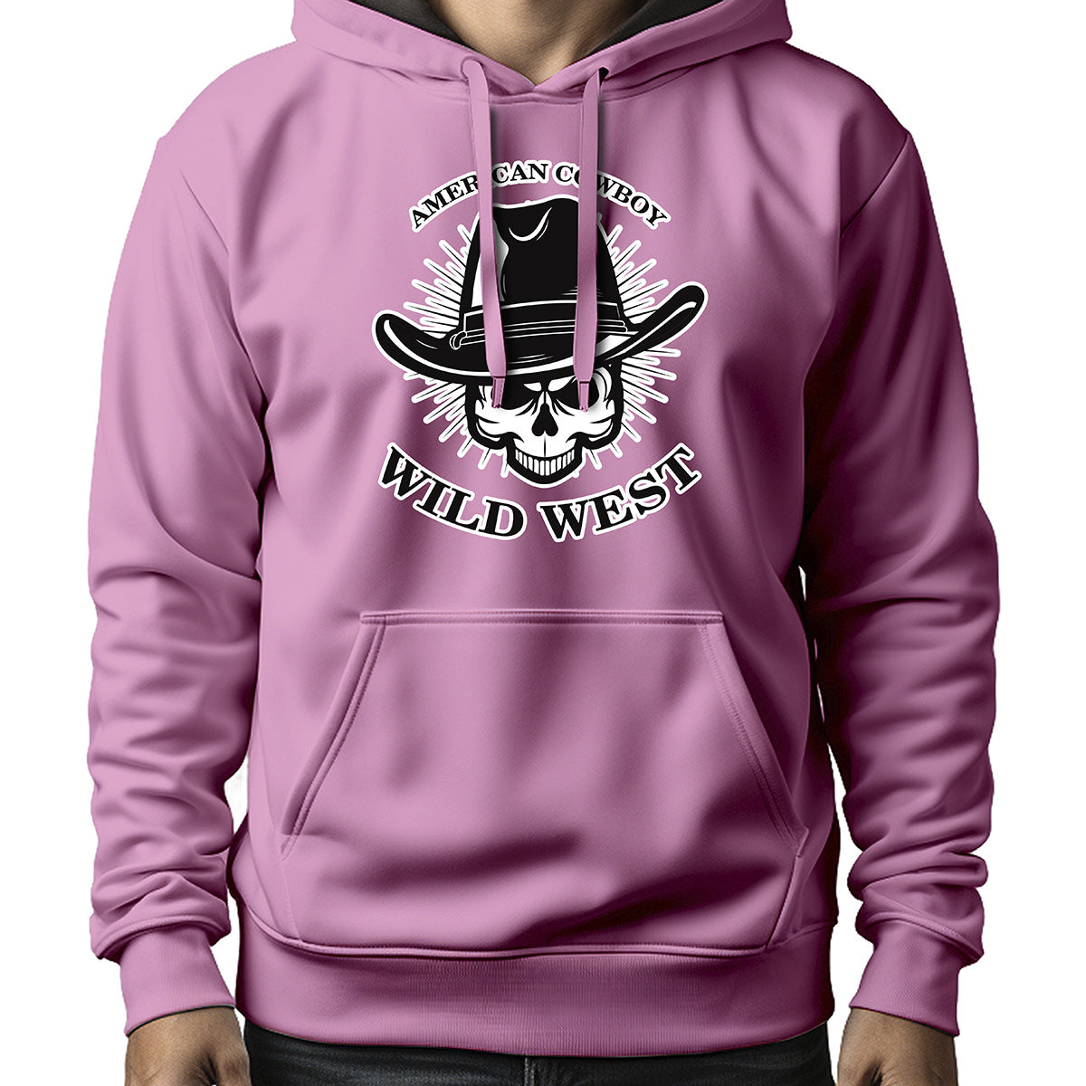 MOLETOM MASCULINO AMERICAN COWBOY WILD WEST